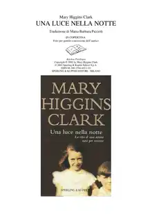 Cover of Una luce nella notte