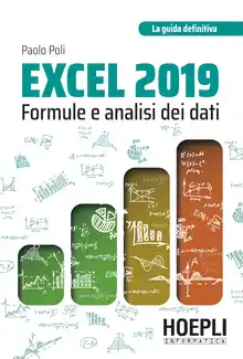 Cover of Excel 2019: formule e analisi dei dati