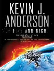 Cover of Saga Of Seven Suns 05, Of Fire;Night