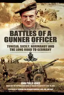 Cover of Battles of a Gunner Officer: Tunisia, Sicily, Normandy, and the Long Road to Germany