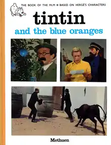 Cover of Tintin and the Blue Oranges