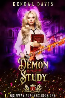 Cover of Demon Study: A Reverse Harem Paranormal Academy Romance (Grimway Academy Book 1)