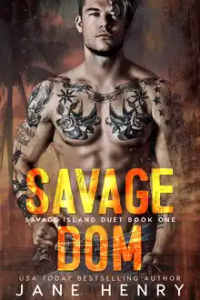 Cover of Savage Dom: A Dark Romance: Savage Island Book One