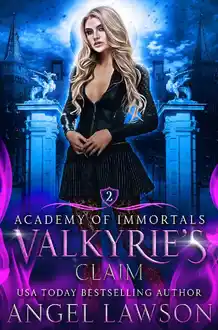 Cover of Valkyrie's Claim: Paranormal Romance (Academy of the Immortals Book 2)