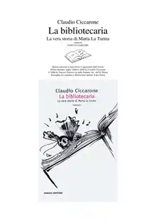 Cover of La Bibliotecaria, la vera storia di Marta la Tarma