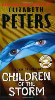 Cover of Children of the Storm: An Amelia Peabody Novel of Suspense