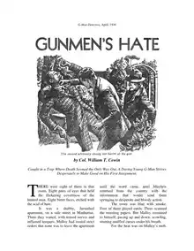 Cover of Pulp - G-Men Detective.36.04.Gunmans Hate - William T. Cowin (pdf)
