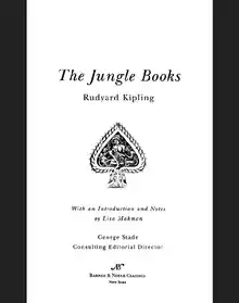 Cover of Jungle Books (Barnes & Noble Classics Series)