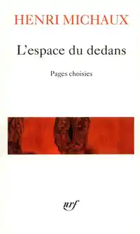 Cover of L'espace du dedans . Pages choisies (1927-1959)