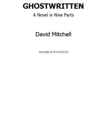 Cover of Ghostwritten: a novel