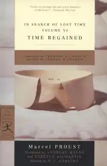 Cover of Time Regained
