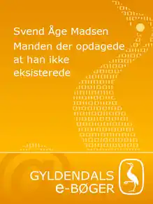 Cover of Manden der opdagede at han ikke eksisterede