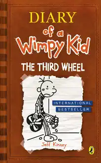 Cover of Diary of a Wimpy Kid: The Third Wheel (book 7)