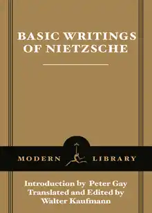 Cover of Basic Writings of Nietzsche