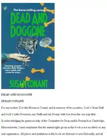 Cover of Dead and Doggone