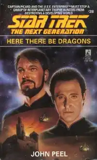 Cover of Here There Be Dragons
